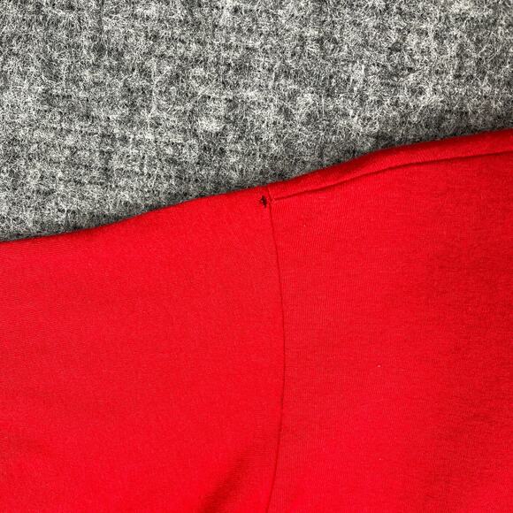 Vintage Single Stitch Shirt Mens‎ XL Jerzees USA made Red Blank Short-sleeve Tee - Picture 8 of 15